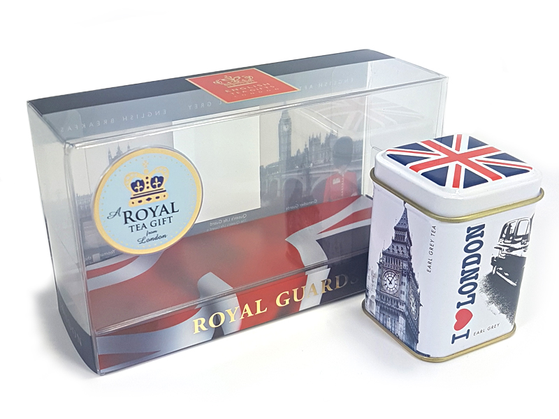 Thee producten verpakkingen 